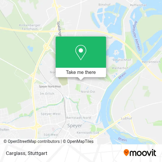 Carglass map
