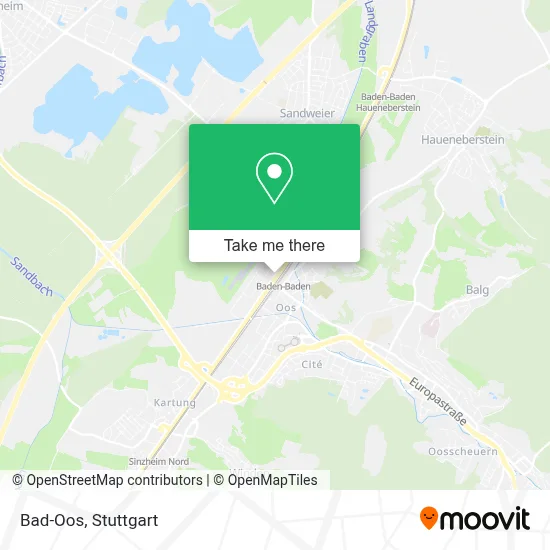 Bad-Oos map