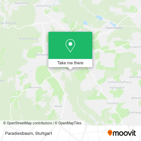 Paradiesbaum map