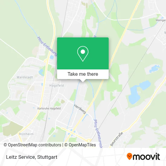 Leitz Service map