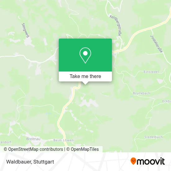 Waldbauer map