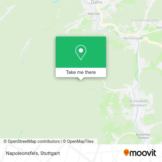 Napoleonsfels map
