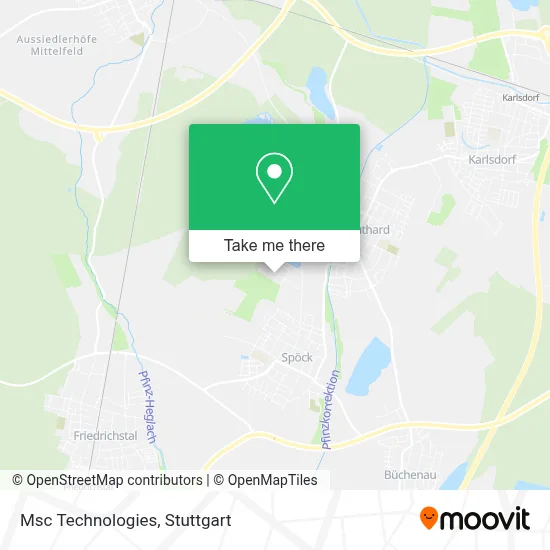 Msc Technologies map