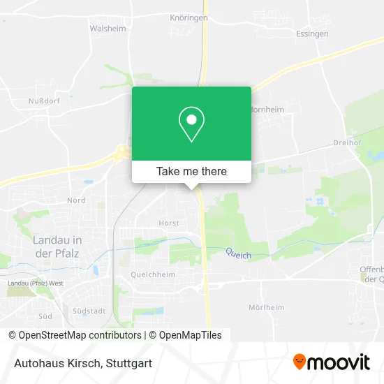 Autohaus Kirsch map