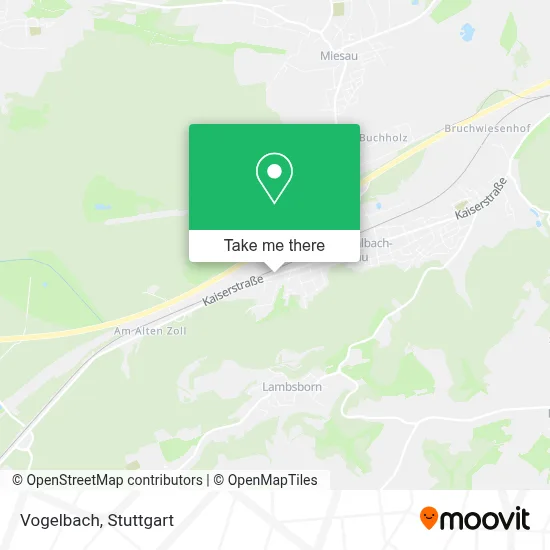 Vogelbach map