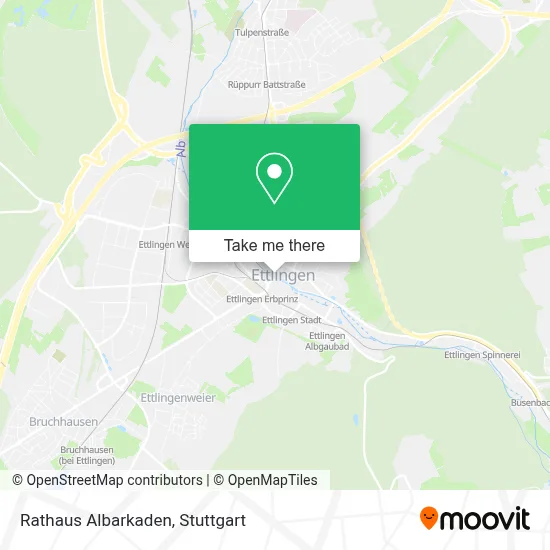 Rathaus Albarkaden map