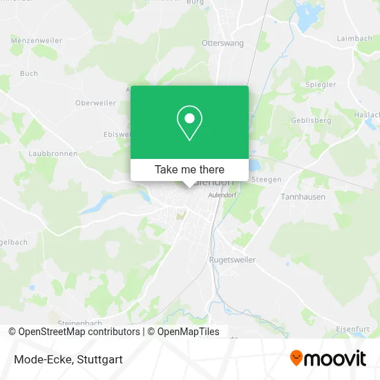 Mode-Ecke map