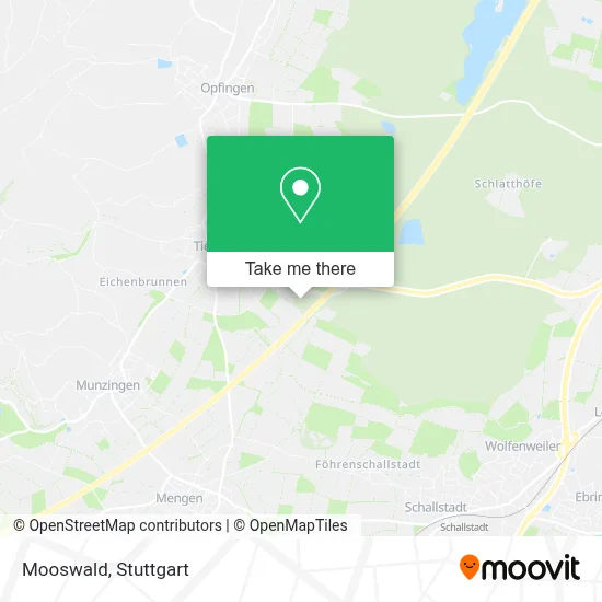Mooswald map