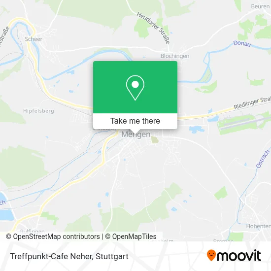Treffpunkt-Cafe Neher map