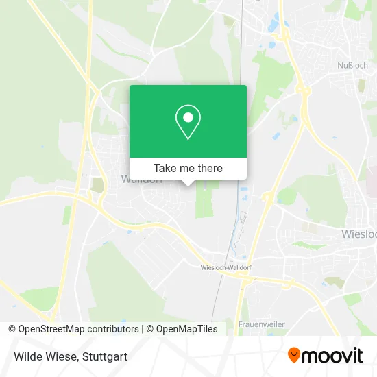 Wilde Wiese map