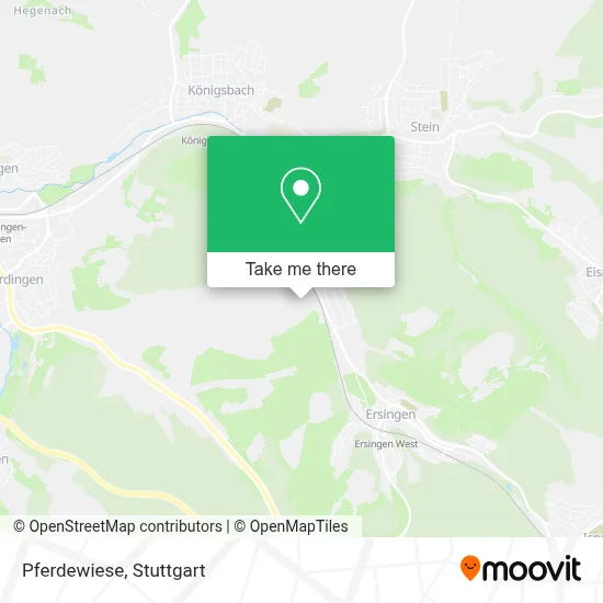 Pferdewiese map