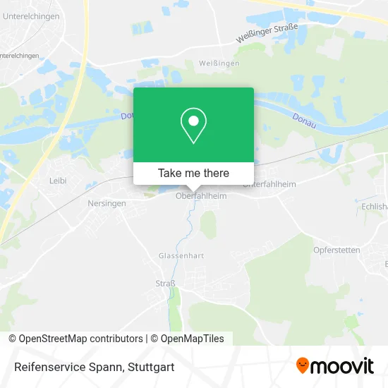 Reifenservice Spann map