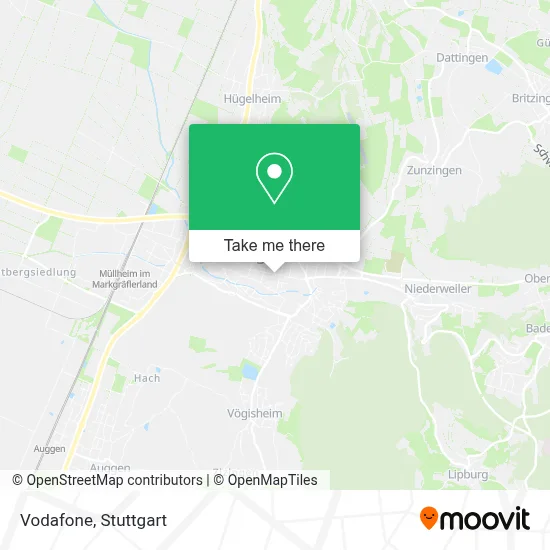 Vodafone map