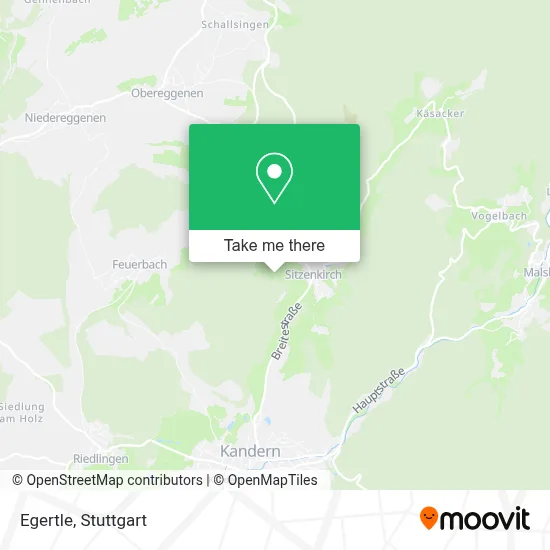 Egertle map