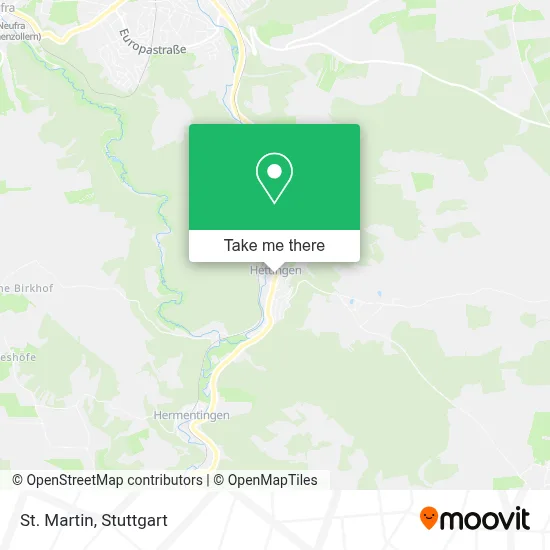 St. Martin map