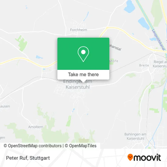Peter Ruf map