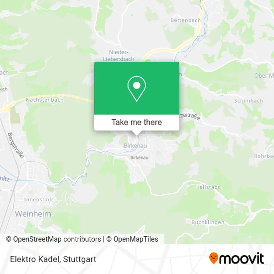 Elektro Kadel map