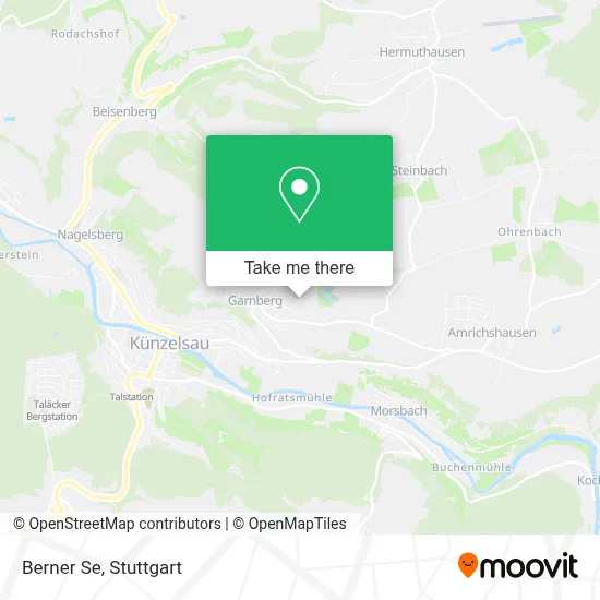 Berner Se map