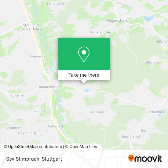 Ssv Stimpfach map