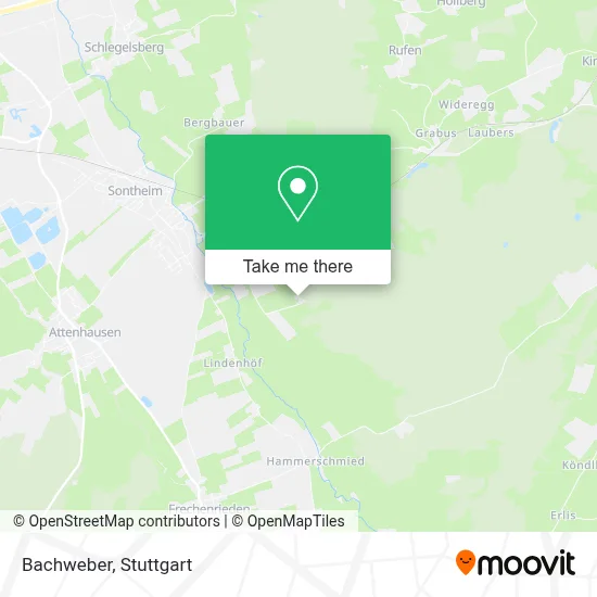 Bachweber map