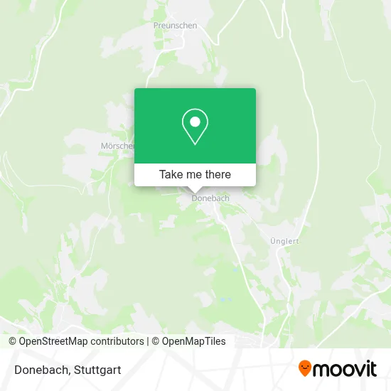 Donebach map