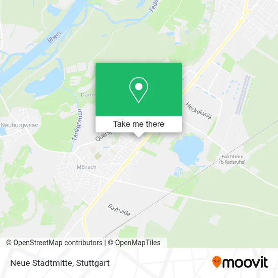Neue Stadtmitte map