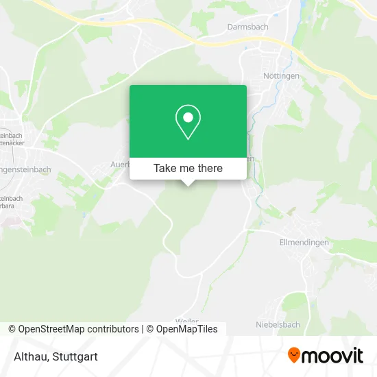 Althau map