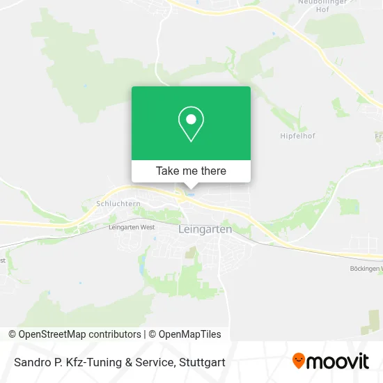 Sandro P. Kfz-Tuning & Service map