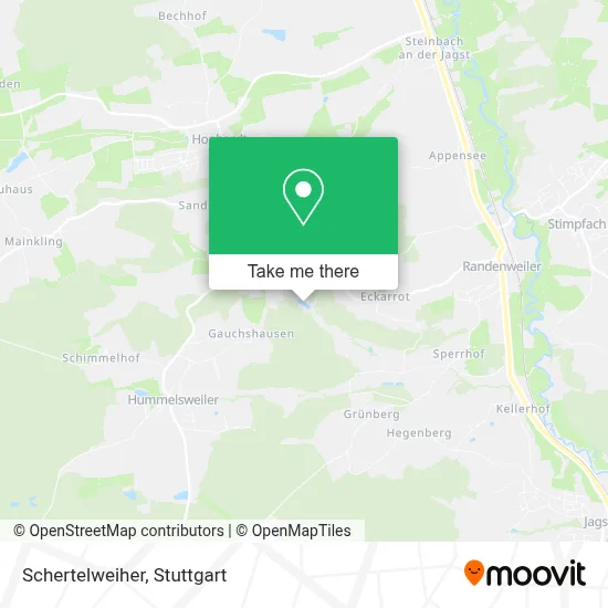 Schertelweiher map