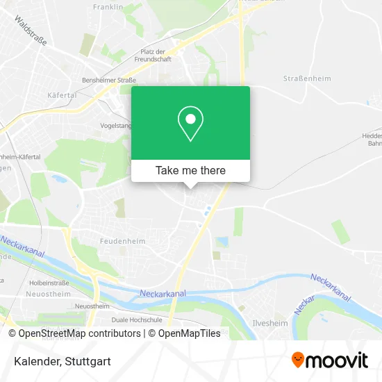 Kalender map