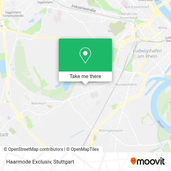 Haarmode Exclusiv map