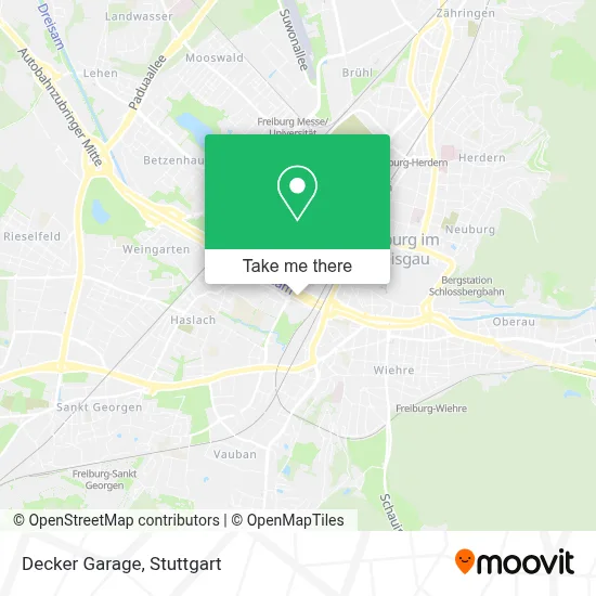 Decker Garage map