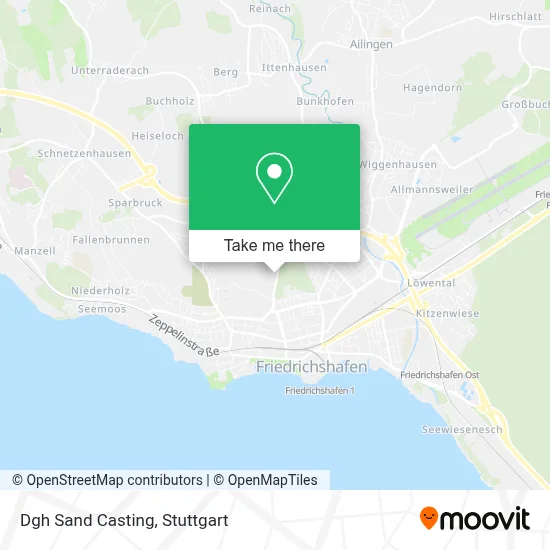 Dgh Sand Casting map