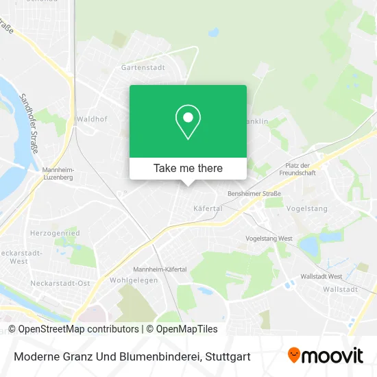 Moderne Granz Und Blumenbinderei map