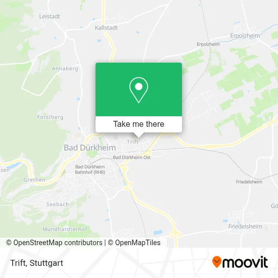 Trift map