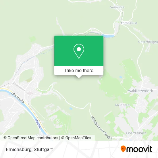 Emichsburg map
