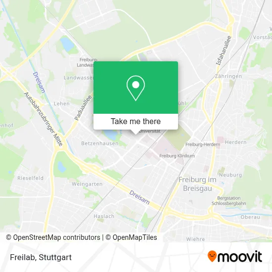 Freilab map