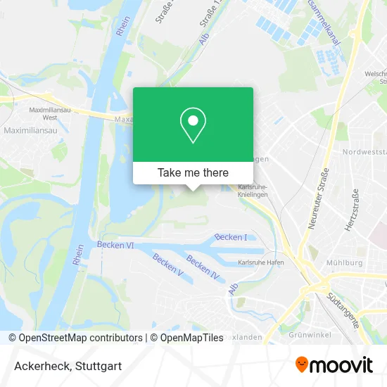 Ackerheck map