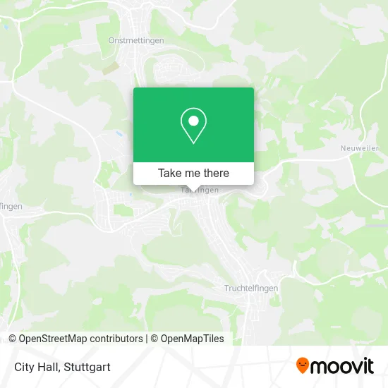 Rathaus map