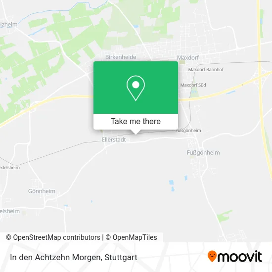 In den Achtzehn Morgen map