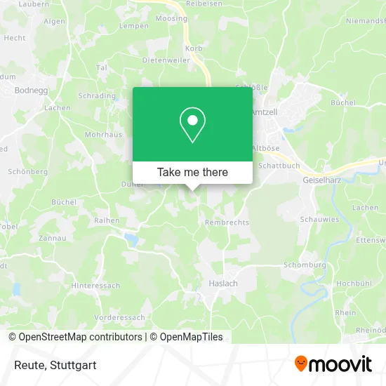 Reute map