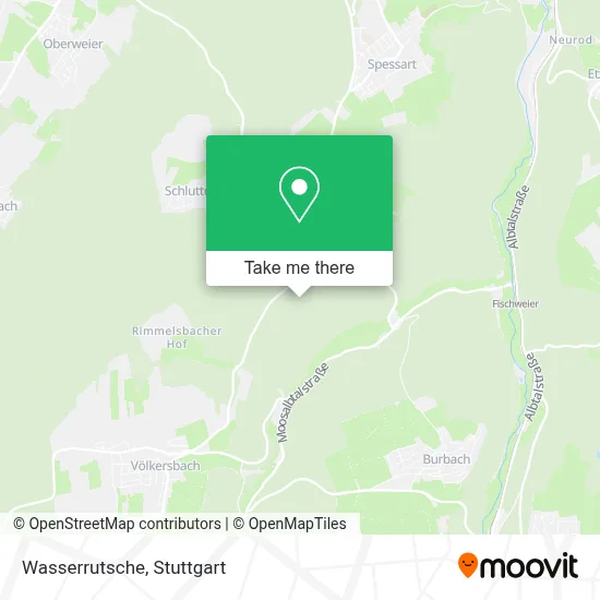 Wasserrutsche map