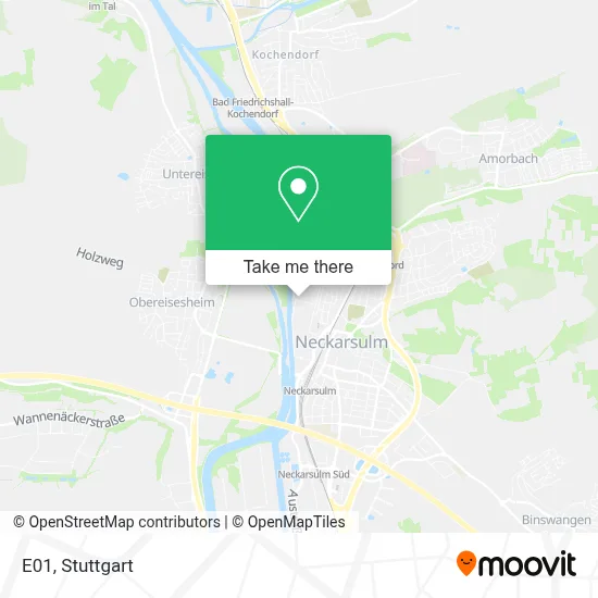 E01 map