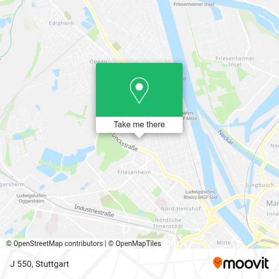 J 550 map