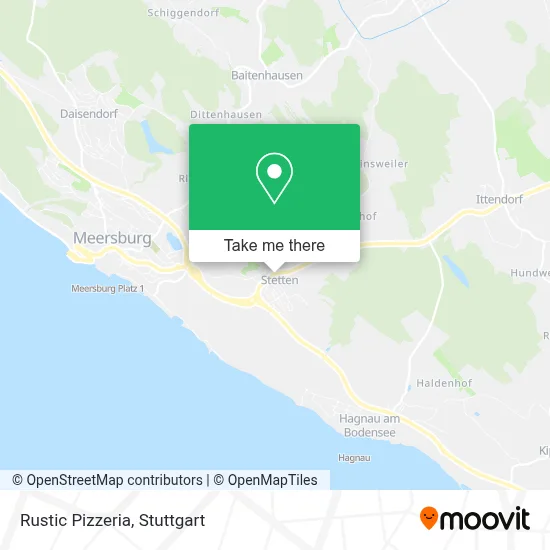Pizzeria Rustica map