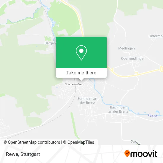 Rewe map