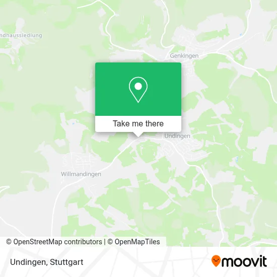 Undingen map