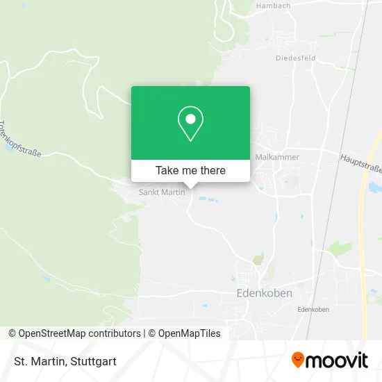 St. Martin map