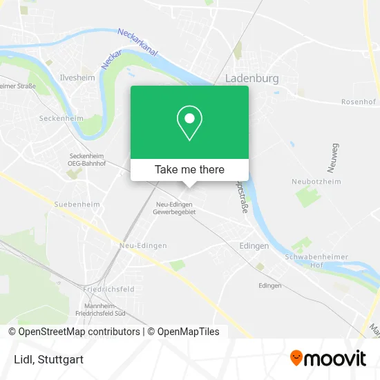 Lidl map