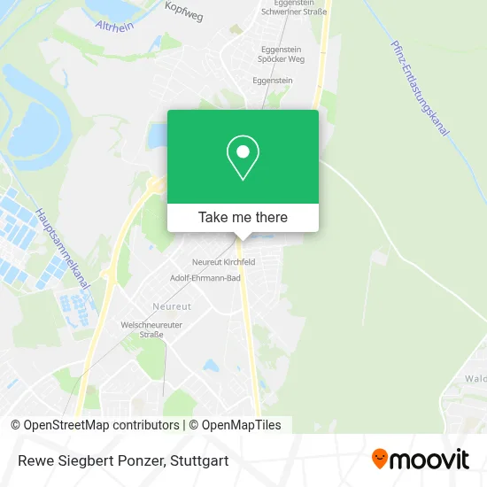 Rewe Siegbert Ponzer map